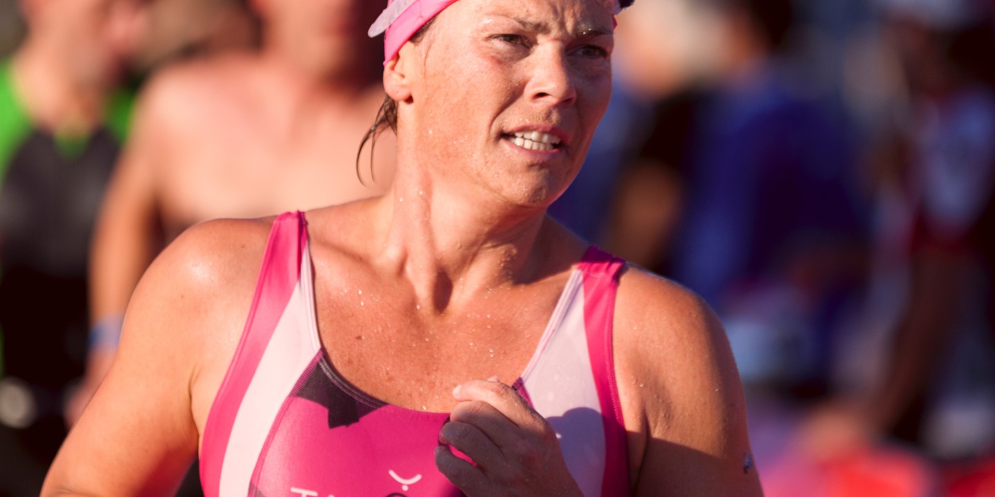 picture of woman running